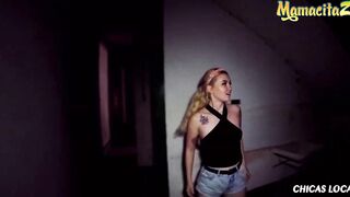 MAMACITAZ - Marvelous Exhibitionist Chick Misha Cross Likes the Adrenaline of Riding Jock Raw in Abandoned Building