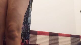 Suck it step-mamma part two Riding on weenie and giant cum in cunt