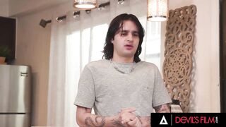 DEVILS FILM - Nico Luva Desires Anal So Bad That babe Takes Unfathomable Hardcore Face Banging Also