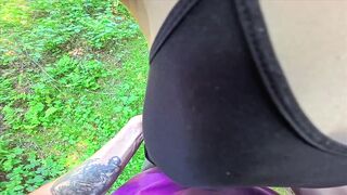 amateur lesbo sex: coarse forest rod service by vantavixen1