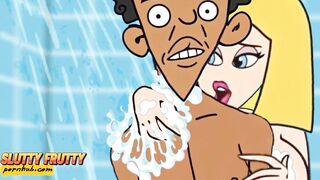 Lewd Stepmom and Stepson Take a Shower Jointly. What Could Go Wrong? Toon