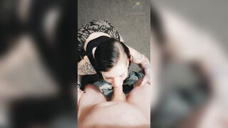 Little Tatted Pawg Makes Me Cum