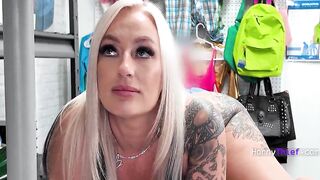 Shoplifter Fakes Gestation and Gets Screwed by Security - Elana Bunnz, Ryan Mclane