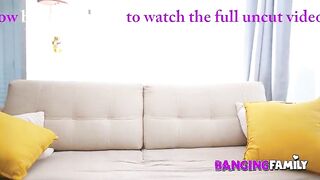 Fucking Family - A StepSis is Nailed in the Booty by her 2 StepBros