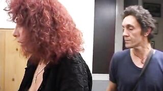 Redhead amateur aged in hawt nylons loves butt screw