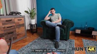 HUNT4K. Sex with a stranger for Cash