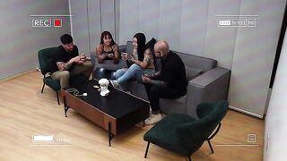Curvy unfaithful Latin babe is caught on camera banging her boyfriend's most excellent ally's massive schlong