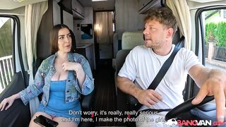 BangVan - Breasty Italian Tourist Marica Chanelle Helps RV Driver Fix His Engine!