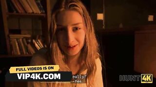 HUNT4K. A Youthful Girl picked up a Stranger at a bar