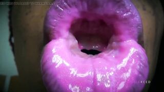 Pink Ooey Gooey Lips- 1080p HD