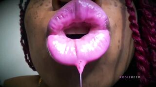 Pink Ooey Gooey Lips- 1080p HD