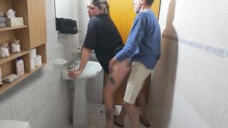 My wife nearly caught me screwing my step brother's wife in the baths