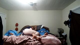 Babysitter sucking Latino penis and taking penis missionary part two