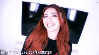 Cute Redhead Cherie Gwendolyn Lights Up the Screen