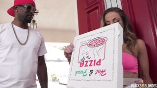 Blacksonblondes - U Get to Have Some Raw Sausage on U - Chick Drilled Raw & Spitroasted by Delivery Dongs