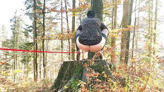 Anal Booty plug Urinate Slut