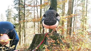 Anal Booty plug Urinate Slut