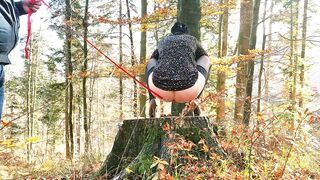 Anal Booty plug Urinate Slut
