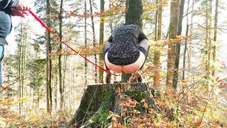 Anal Booty plug Urinate Slut