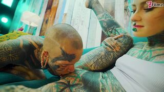 Tattooed Trans and Punk Hotty Hawt Toy Play