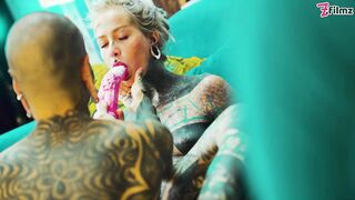 Tattooed Trans and Punk Hotty Hawt Toy Play
