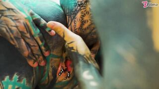 Tattooed Trans and Punk Hotty Hawt Toy Play