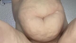 Corpulent Jiggly big beautiful woman With Corpulent Hanging Melons Banged In One as well as the other Her Holes Bulky Anal Creampie
