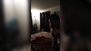 Gorgeous mother I'd like to fuck Makes Love To Boyfriend's Butt and Pegs Him Until That guy Discharges His Load All Over Her Body