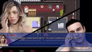 The office wife #27 - Stacy went to the doctor ... Stacy had a three sum ... Zack and Stacy had a pont of time