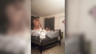 Caught hawt mother i'd like to fuck masturbating and interrupted and pounded her cunt