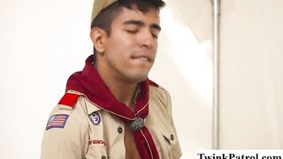 TwinkPatrol.com - Scout Boyz Steamy Tent Rencounter
