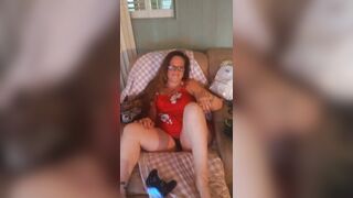 This Gal Is Looking Hawt As Bang and That babe Is Concupiscent and Her Twat Is Pulsating Underneath Her Pants
