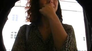 Asking her if that babe would perform in front of camera and this babe can't live out of it