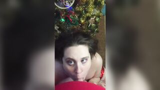 POV Thanksgiving Fellatio Spunk flow On Tongue And Face ?