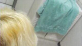 Golden-haired amateur honey gets screwed from behind
