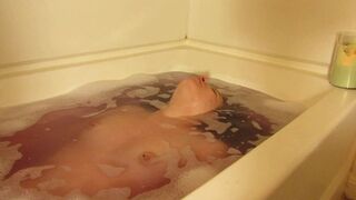 bubbles, baths, oil, body rubbing, butt, titties amateur