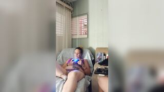 Charming Roommate In Her Brassiere and Pants Gets Insane When I Jerk off and Shoot My Load On Her