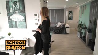 POV - Isabella De Laa the teen whore with consummate booty