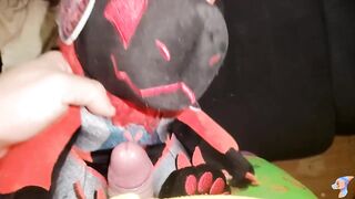 Red protogen plush Joy#7