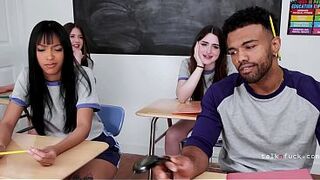 Classroom Freeuse Turns Chalk Talk Dirty