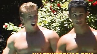 MUSCLED OUT- 8 Glamorous Hunks Compete Stripped for Their Fantasy Date