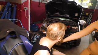 That guy Said Me to Kneel by the Toolbox and Suck Him Untill My Jaw Ached