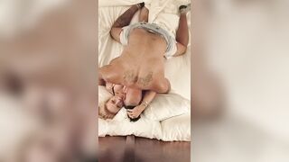 Sexy Latino and white mother i'd like to fuck making love groaning loud and talking messy during the time that having multiple body shaking orgasms