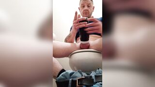 Testing tease with recent toy