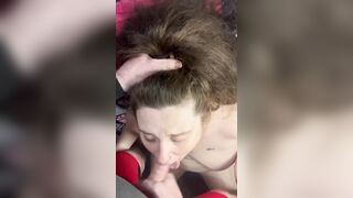 Throatfucking Bulky Cum Whore Biggest Ejaculation On Tongue & Face