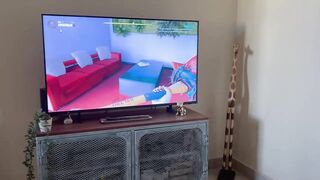 I Wanted to Play Movie Games, but My Boyfriend Was Being a Total Bitch and Wanted Me to Stretch His Booty Open