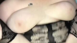 POUNDING big beautiful woman IN UNDERWARE CUM IN MY HIRSUTE WET SNATCH ?❤️