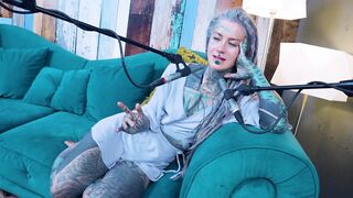 Anuskatzz tattoo model ASMR Z - Zeal podcast talking