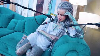 Anuskatzz tattoo model ASMR Z - Zeal podcast talking