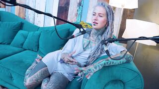 Anuskatzz tattoo model ASMR Z - Zeal podcast talking